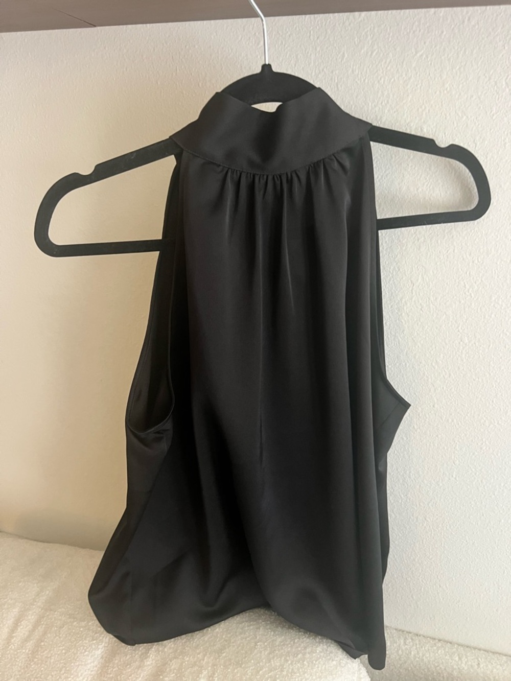LOFT Classic Black Halter Neck Sleeveless Top